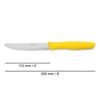 Cuchillo De Mesa Acero Inoxidable Arcos Nova 110 Mm Color Amarillo