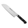 Cuchillo Santoku Acero Inoxidable Arcos Opera 180 Mm Color Negro