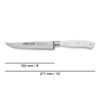 Cuchillo De Cocina Acero Inoxidable Arcos Riviera Blanc 150 Mm Blanco