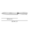 Cuchillo Panero Acero Inoxidable Arcos Riviera Blanc 200 Mm Blanco