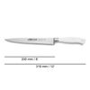 Cuchillo Fileteador Acero Inoxidable Arcos Riviera Blanc 200 Mm Blanco