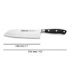 Cuchillo Santoku Acero Inoxidable Arcos Riviera 180 Mm Color Negro