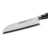 Cuchillo Santoku Acero Inoxidable Arcos Riviera 180 Mm Color Negro