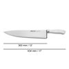 Cuchillo Chef Acero Inoxidable Arcos Riviera Blanc 300 Mm Blanco