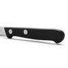 Cuchillo Mondador Acero Inoxidable Arcos Universal 75 Mm Color Negro