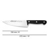 Cuchillo Chef Acero Inoxidable Arcos Universal 155 Mm Color Negro