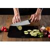 Cuchillo Chef Acero Inoxidable Arcos Universal 250 Mm Color Negro