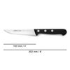 Cuchillo Verduras Acero Inoxidable Arcos Universal 100 Mm Color Negro