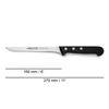 Cuchillo Fileteador Acero Inoxidable Arcos Universal 160 Mm Negro