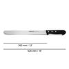 Cuchillo Para Salmon Acero Inoxidable Arcos Universal 300 Mm Negro