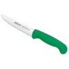 Cuchillo Para Verduras Acero Inoxidable Arcos 2900 100 Mm Color Verde