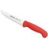 Cuchillo Para Verduras Acero Inoxidable Arcos 2900 100 Mm Color Rojo