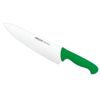 Cuchillo Chef Acero Inoxidable Arcos 2900 250 Mm Color Verde