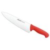 Cuchillo Chef Acero Inoxidable Arcos 2900 250 Mm Color Rojo