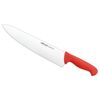 Cuchillo Chef Acero Inoxidable Arcos 2900 300 Mm Color Rojo