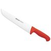 Cuchillo Carnicero Acero Inoxidable Arcos 2900 250 Mm Color Rojo