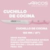 Arcos Juego De Cuchillos Arcos | 2 Pza | Cuchillos Cocina Profesional (150 Mm) | Cuchillos Arcos Universal (100 Mm) L  Acero Inoxidable | Rosa | Eco