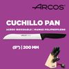 Arcos Juego Cuchillos Cocina Y Afilador Arcos | Cuchillos Cocina Profesional | 7 Pzas | Cuchillos Acero Inoxidable Arcos | Taco Madera | Serie Niza | Uso Cotidiano | Apto Lavavajillas