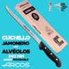 Arcos Juego De Cuchillos Cocina | Arcos Maitre Cuchillos | 5 Piezas | Chef (215 Mm) + Cuchillo Cocina (150 Mm) + Cuchillo Verduras (100 Mm) + Cuchillo Jamonero Alveolos (240 Mm) +  Tijera Cocina