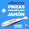 Arcos Jamonero Profesional Alveolos | Incluye Pinza Para Jamón | Cuchillo Jamonero Arcos | Cuchillo Jamonero Alveolos Arcos | Cuchillos Arcos Profesional| Acero Inoxidable Nitrum 240 Mm