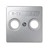 Tapa Toma R-tv+sat Aluminio Simon 73 Loft 73097-63