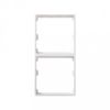 Placa Adaptadora Doble S27 Blanco Simon 50000088-030