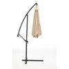 Parasol Excéntrico Upf+50 De Acero/poliéster 300øx260cm Roma Beige Kitgarden Beige