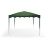 Carpa Plegable Jardin De Acero/poliéster 300x300x260cm Deluxe 3x3vd Kitgarden Verde/blanco