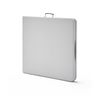 Mesa Plegable Multifuncional De Acero/hdpe 152x70x74cm Folding 150 Kitgarden Blanco