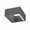 Alp Aplique Gris Oscuro Smd Led 8w 3000k Faro 74450