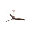 Just Fan Ø128 Cobre 3 Palas Faro 33399