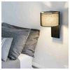 Lampara Aplique Faro Barcelona Fold 64303 Negro