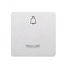 Tecla Pulsador Campana Ancha Blanca Con Luminoso Bjc 17716-l