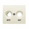 Tapa Toma R/tv - Sat Beige Bjc Iris 18320-a