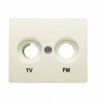 Tapa Toma Tv/fm Beige Bjc Iris 18330-a