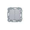 Doble Conmutador Plata Bjc Viva 23510-pl