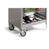 Carro De Cocina, Carrito Verdulero Otto Inox,acero Inoxidable Y Acero Lacado,