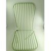 Cojin Silla Con Respaldo 38x50x2.5cm/38x38x2.5cm. Verde Claro/blanco.