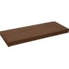 Estanteria Flotante De Madera S Color Wengue