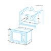 Microondas Integrable Edesa Emw-2510-ig X Inox 25l