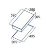 Placa Modular Cata Isb 3102 Bk/a 2f Inducción