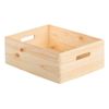 Caja Apilable De Madera De Pino Maciza Astigarraga 14x40x30cm