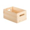 Caja Apilable De Madera De Pino Maciza Astigarraga 14x30x20cm