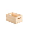 Caja Apilable De Madera De Pino Maciza Astigarraga 14x30x20cm