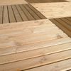 Suelo De Madera De Pino Para Exterior 100x100 Cm / 44 Mm -