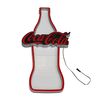 Letrero Led Luminoso Coca Cola Forma De Botella En Metacrilato Luz Color Rojo 41 X 80 Cm - Spazioluzio