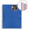 Cuaderno A4 Notebook 8 Pp Azul 200 Hojas