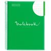 Cuaderno A4 Notebook 1 Pp Emotions Verde 80 Hojas
