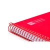 Miquelrius - Cuaderno Espiral Microperforado, Cubierta Cartón Duro, Tamaño A4 210 X 297 Mm, 4 Taladros, 120 Hojas De 90 G/m² Y 5 Franjas De Color, Cu