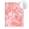 Cuaderno A4 Notebook 4 Antiviral Tie Dye Rosa 120 Hojas